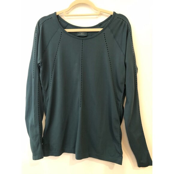Athleta Foothill Long Sleeve - Jade green, XL - Picture 2 of 4